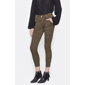 Joie Animal Print Cargo Skinny Jeans Size 24